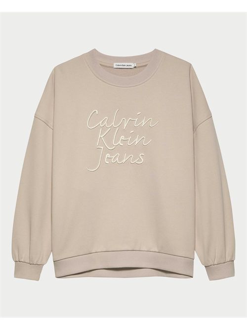 Calvin Klein Relaxed Fit Logo Sweatshirt CALVIN KLEIN | IG0IG02760PA8